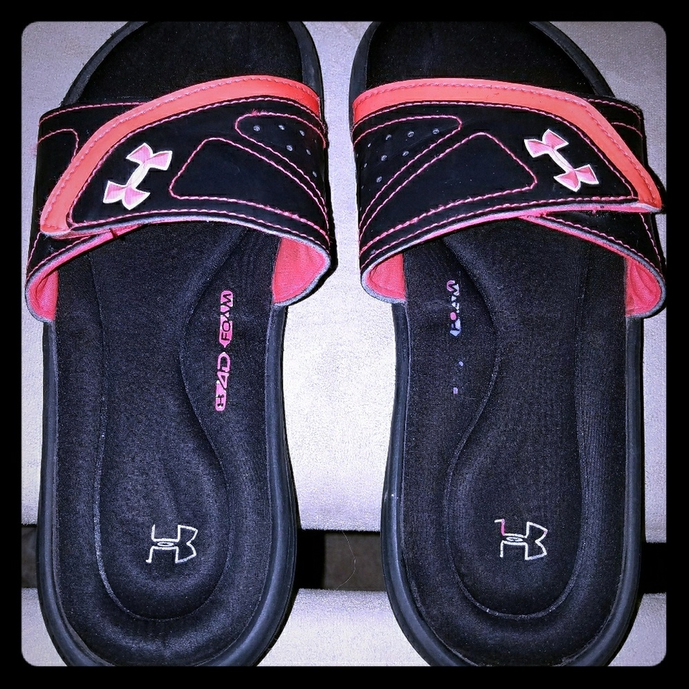 Under armour slides